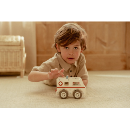 Little Dutch Dřevěná sanitka