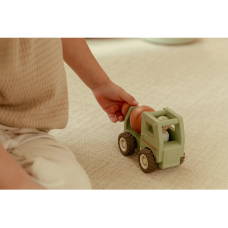 Little Dutch Dřevěný náklaďák s míchačkou