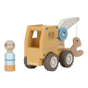 Little Dutch Dřevěný autojeřáb