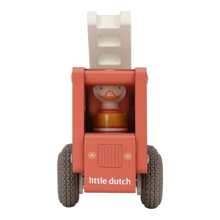 Little Dutch Dřevěný hasičské auto