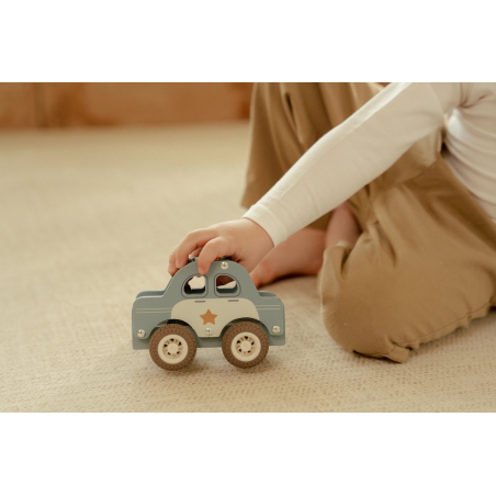 Little Dutch Dřevěné policejní auto