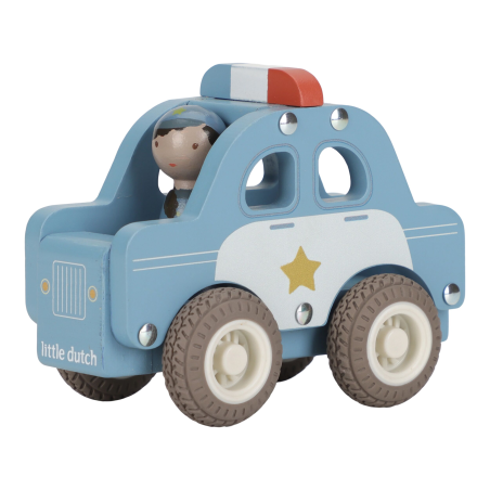 Little Dutch Dřevěné policejní auto