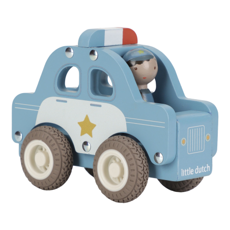 Little Dutch Dřevěné policejní auto