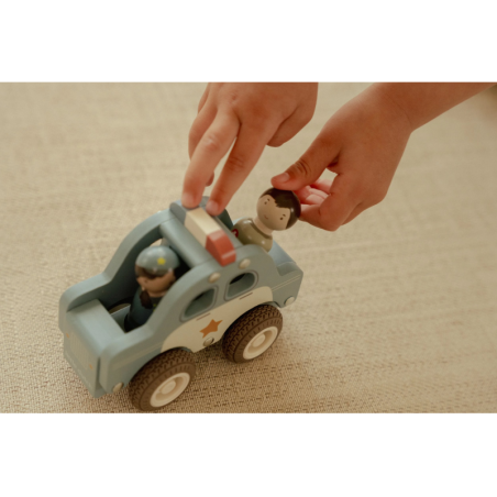 Little Dutch Dřevěné policejní auto