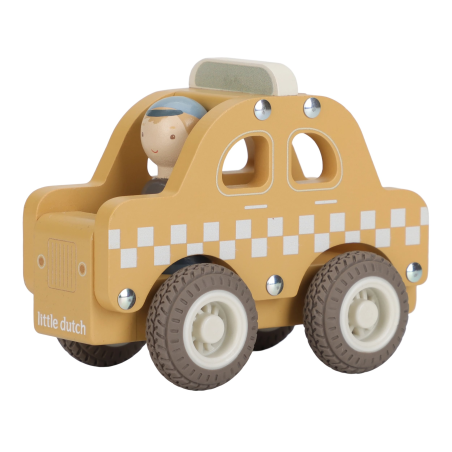 Little Dutch Dřevěné Taxi auto