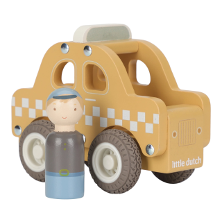 Little Dutch Dřevěné Taxi auto