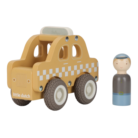 Little Dutch Dřevěné Taxi auto