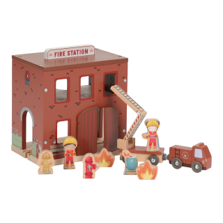 Little Dutch Dřevěná Hasičská stanice