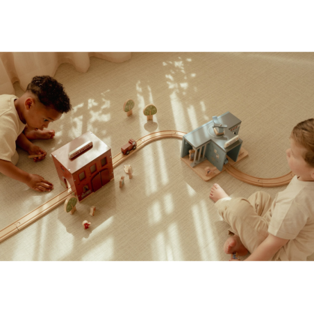 Little Dutch Dřevěná Hasičská stanice