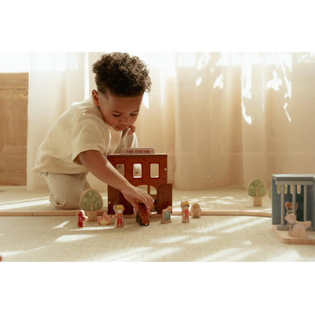Little Dutch Dřevěná Hasičská stanice