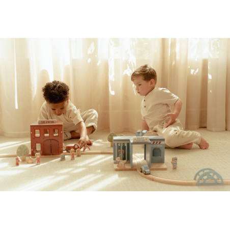 Little Dutch Dřevěná Hasičská stanice