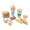 Woet by New Classic Toys Dřevěná herní sada káva sebou
