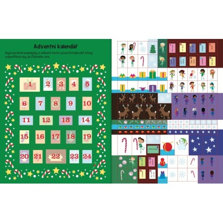 Svojtka 555 samolepek Vánoce