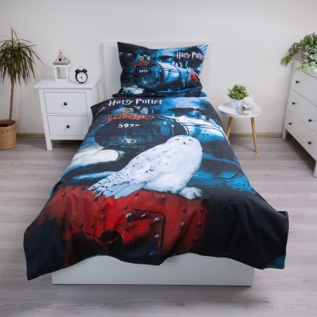 Jerry Fabrics Dětské povlečení Harry Potter Hogwarts Express 140x200, 70x90 cm