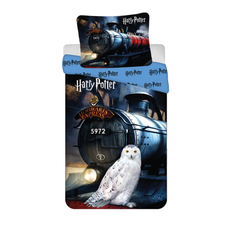 Jerry Fabrics Dětské povlečení Harry Potter Hogwarts Express 140x200, 70x90 cm