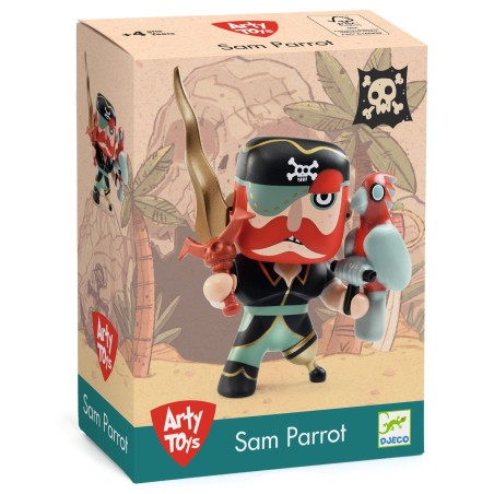 DJECO Arty Toys Figurka pirát Sam
