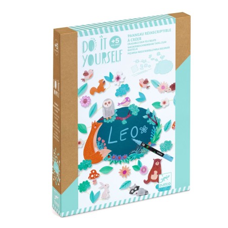 DJECO DIY Tabulka na dveře Les