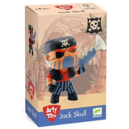 DJECO Arty Toys Figurka rytíř Jack Skull