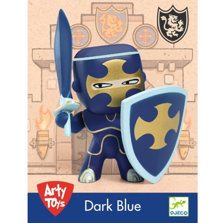 DJECO Arty Toys Figurka rytíř Dark blue