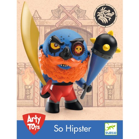 DJECO Arty Toys Figurka pirát Hipster