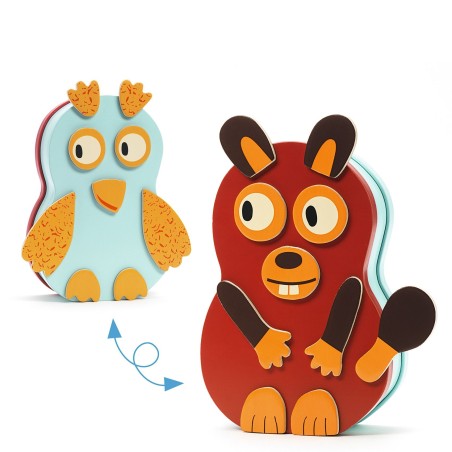 DJECO InzeBox Animo Magnetická hra zvířátka