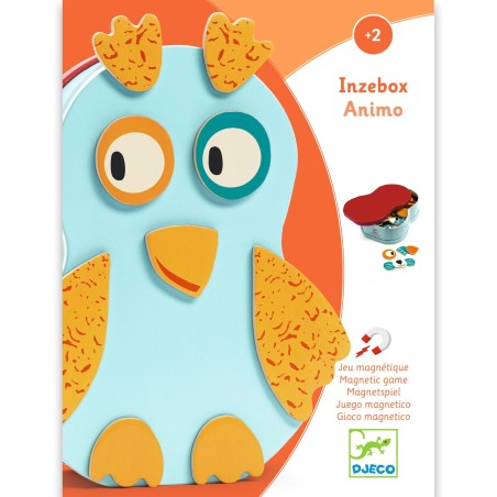 DJECO InzeBox Animo Magnetická hra zvířátka