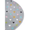 Hanse Home Dětský koberec Adventures 105952 Grey kruh 140 cm