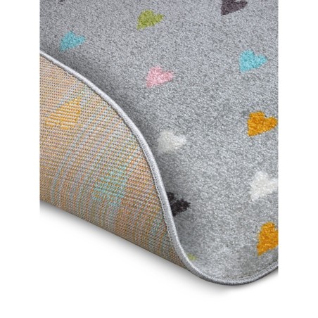 Hanse Home Dětský koberec Adventures 105952 Grey kruh 140 cm