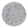 Hanse Home Dětský koberec Adventures 105952 Grey kruh 140 cm