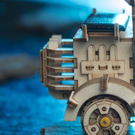 RoboTime 3D skládačka na solární pohon Lunární vozidlo