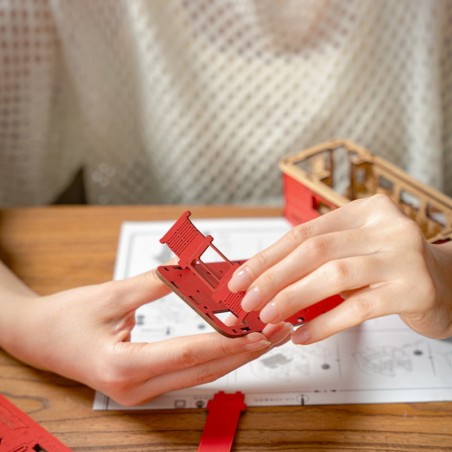 RoboTime 3D dřevěná skládačka Londýnský double-decker