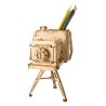 RoboTime 3D dřevěná skládačka Historický fotoaparát