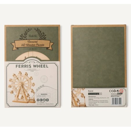 RoboTime 3D dřevěná skládačka Ruské kolo