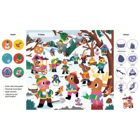 Svojtka 101 věcí k hledání a nalepování Zima