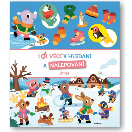 Svojtka 101 věcí k hledání a nalepování Zima