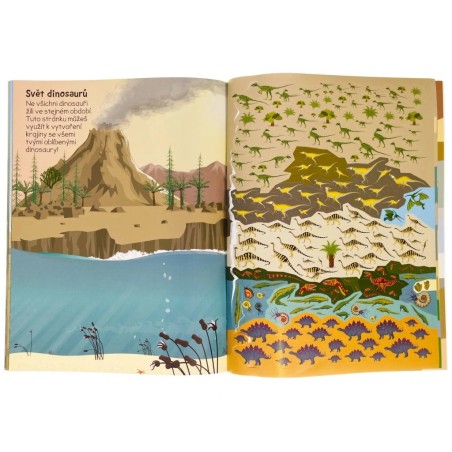 Svojtka 555 samolepek Dinosauři