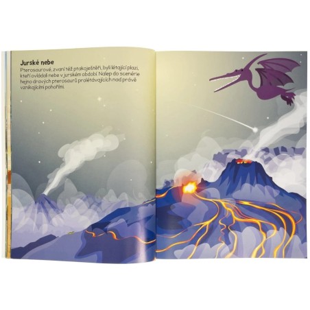 Svojtka 555 samolepek Dinosauři