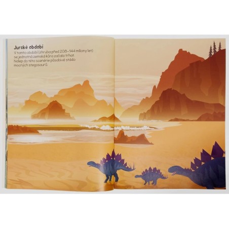 Svojtka 555 samolepek Dinosauři