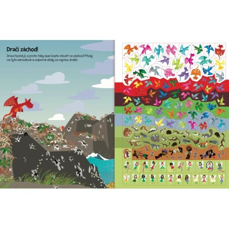 Svojtka 555 samolepek Draci