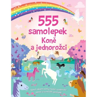 Svojtka 555 samolepek Koně a jednorožci