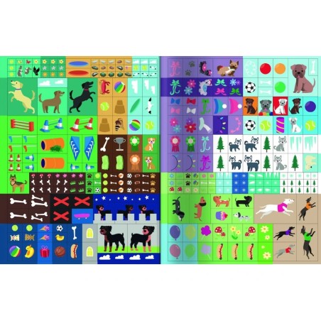 Svojtka 555 samolepek Kočky a psi