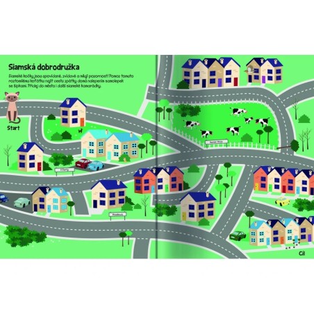 Svojtka 555 samolepek Kočky a psi