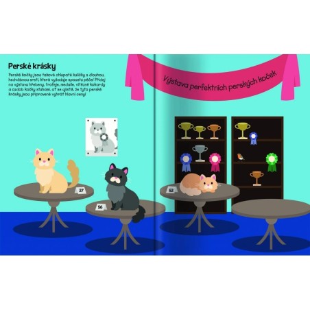 Svojtka 555 samolepek Kočky a psi