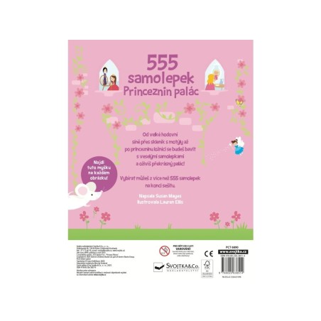 Svojtka 555 samolepek Princeznin palác