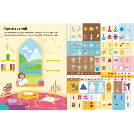 Svojtka 555 samolepek Princeznin palác