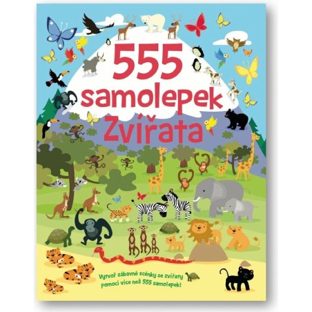 Svojtka 555 samolepek Zvířata