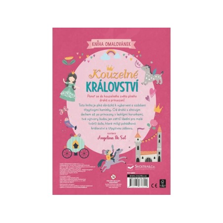 Svojtka Omalovánky Kouzelné království 1400 diamantů