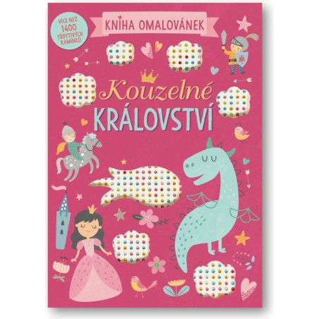 Svojtka Omalovánky Kouzelné království 1400 diamantů