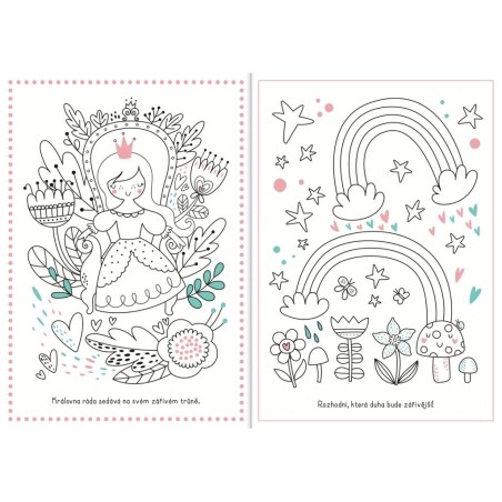 Svojtka Omalovánky Kouzelné království 1400 diamantů