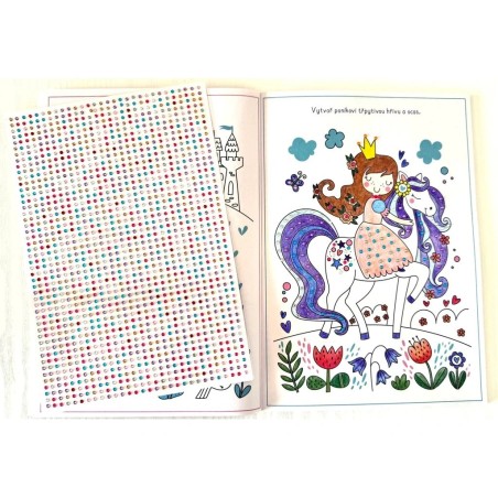 Svojtka Omalovánky Kouzelné království 1400 diamantů